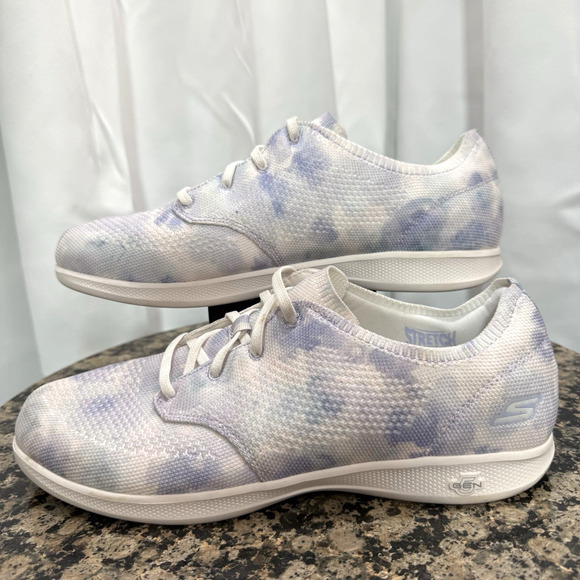 Skechers GO Step Lite Washable Knit Sneaker Showstopper Lavender Wo’s Size 12 - Picture 2 of 13